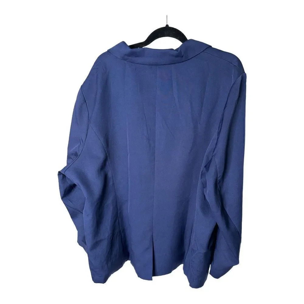 NWT Agnes Orinda Royal Blue Blazer - Size 4X
